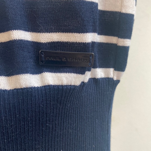 PAUL & SHARK nautical striped cotton shirt, size medium - Picture 3 of 7